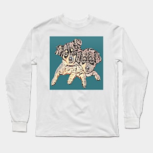 Two Pups #1 Long Sleeve T-Shirt